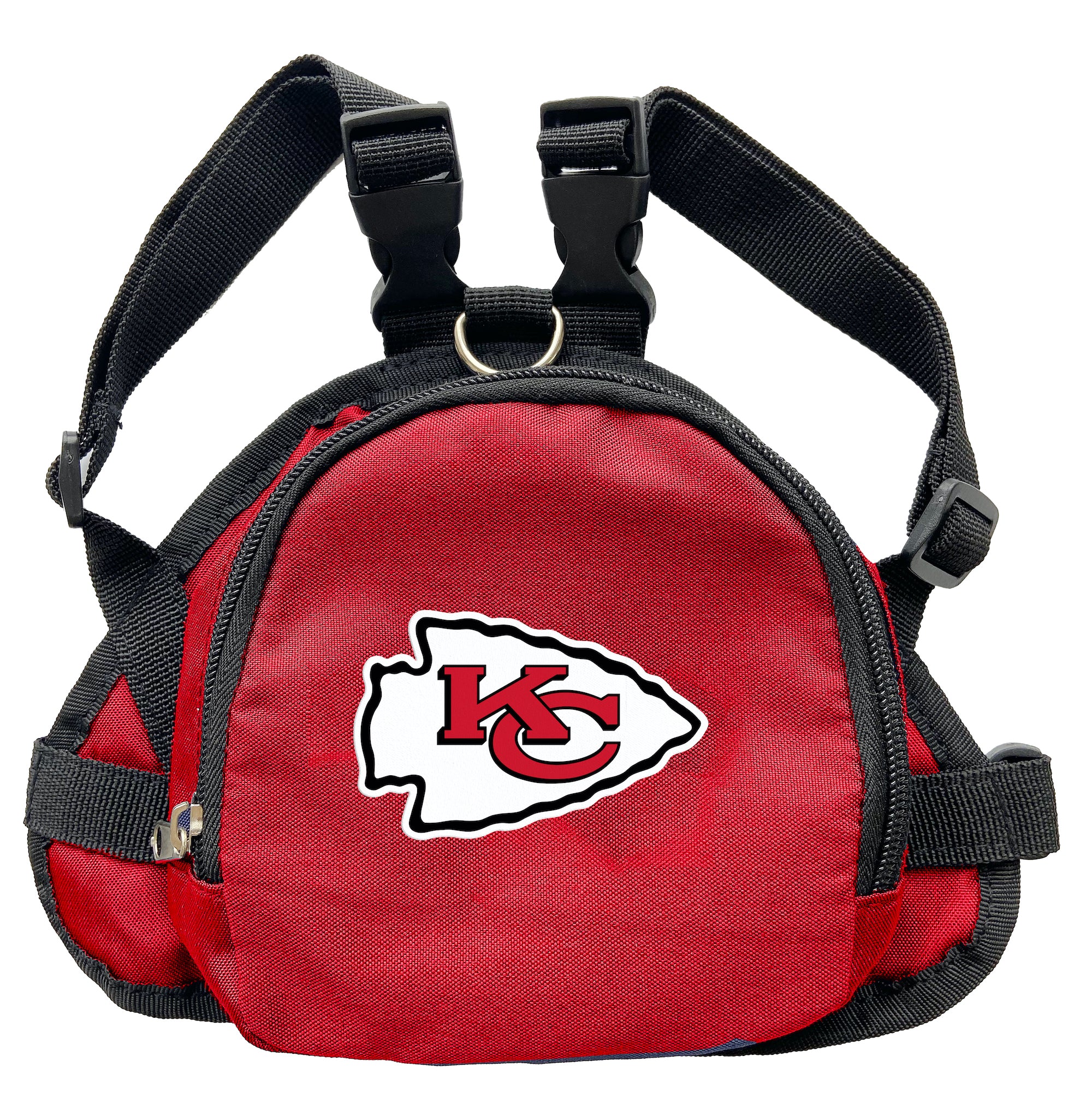 Kansas City Chiefs Pet Mini Backpack – 3 Red Rovers