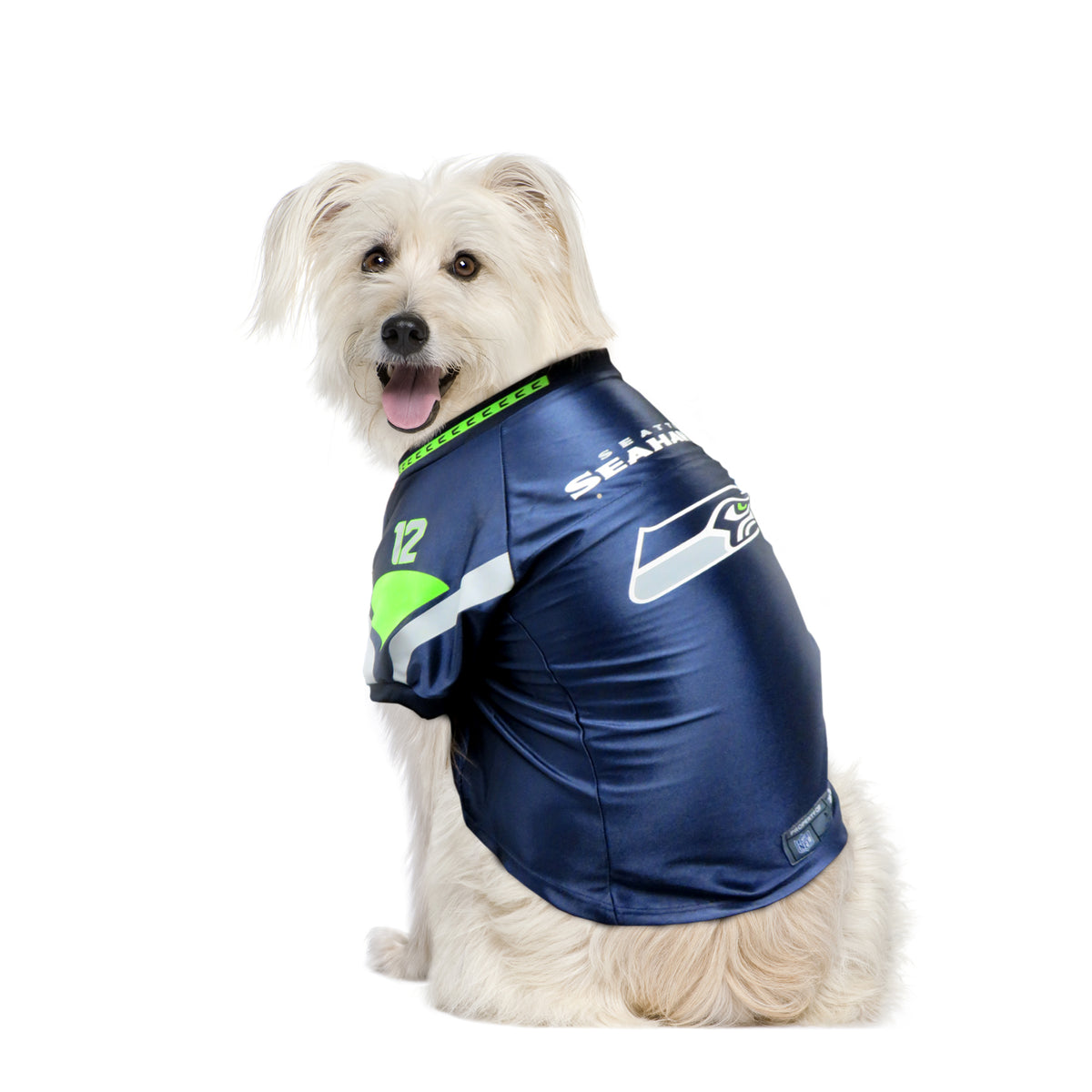 Seattle Seahawks Pet Stretch Jersey