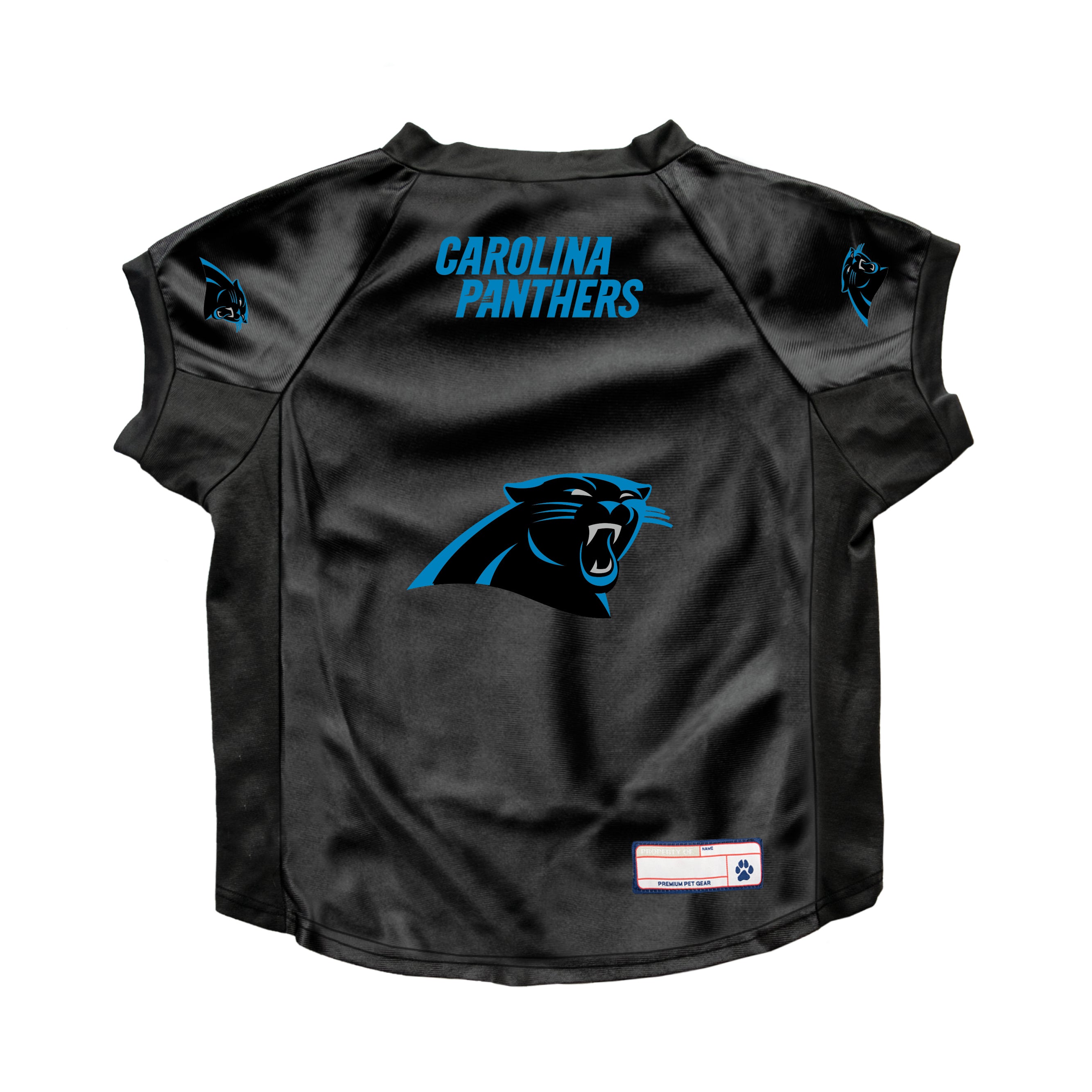 Carolina Panthers Stretch Pet Jersey Big Dog