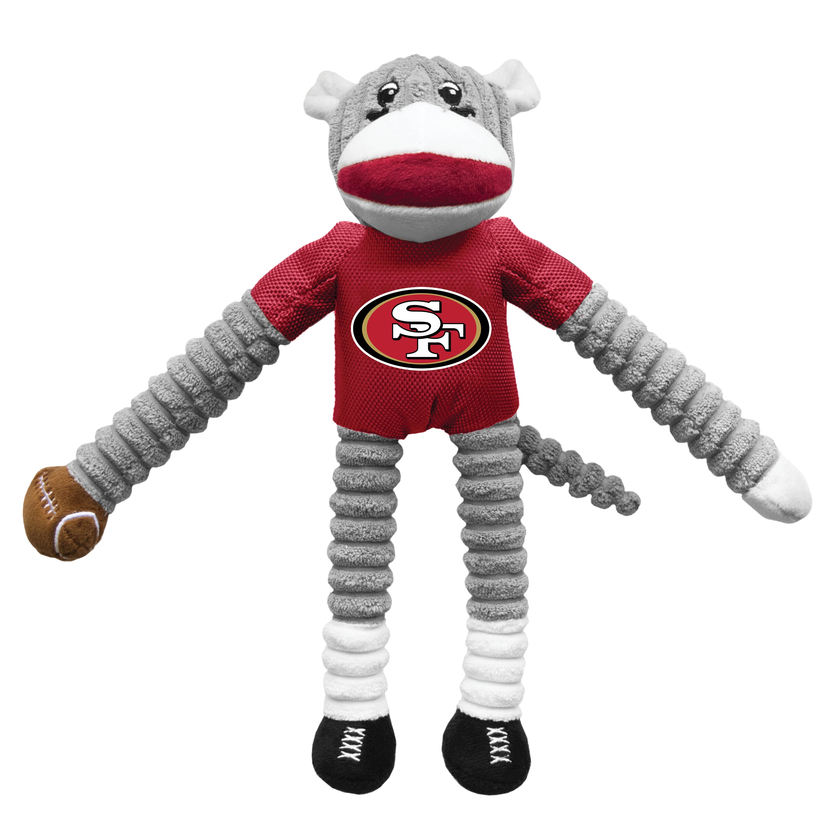 Pets First NFL SAN Francisco 49ERS Beer Bottle Plush Dog & CAT Squeak Toy -  Cutest Stadium SODA Bottle Snack Plush Toy for Dogs & Cats with Inner