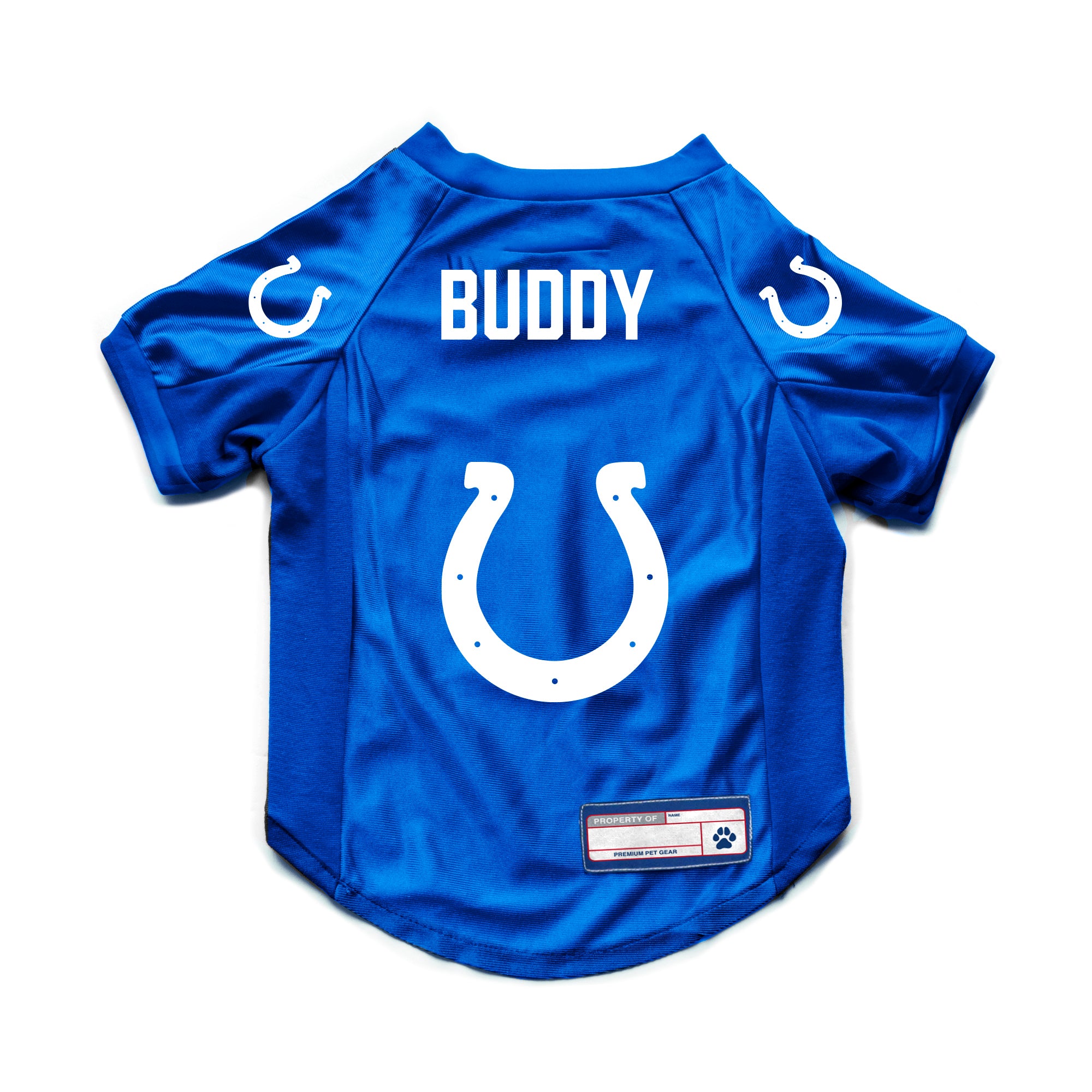 Indianapolis Colts Custom Pet Stretch Jersey Little Earth Productions