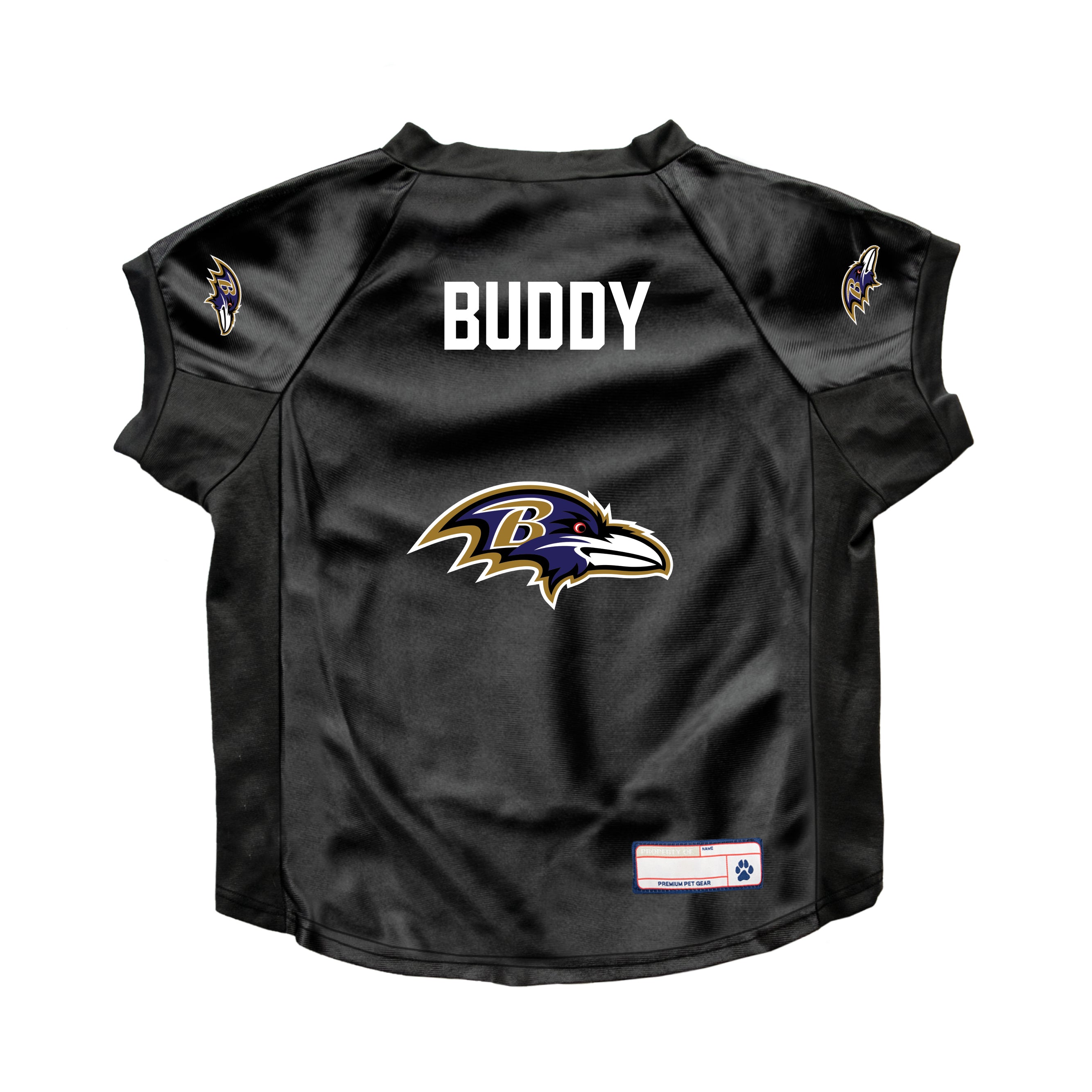 Baltimore Ravens Big Custom Pet Stretch Jersey – Little Earth Productions