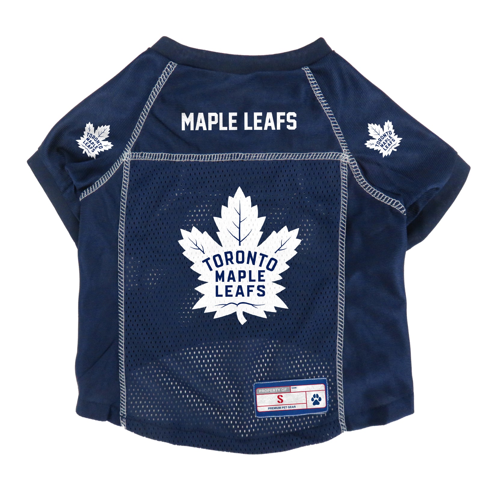 Pets First NHL Toronto Maple Leafs Mesh Jersey for Dogs and Cats - Licensed