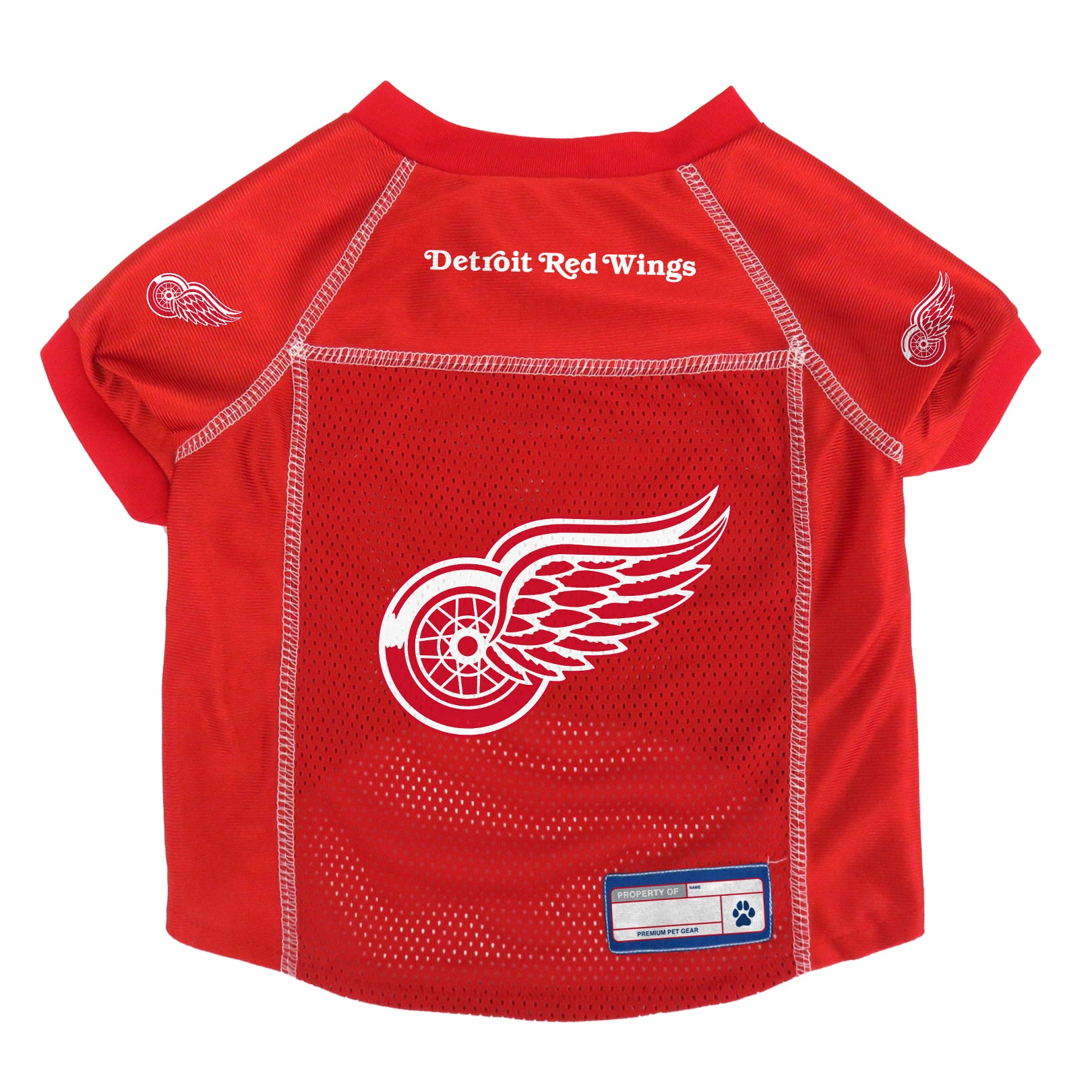 Detroit Red Wings Pet Dog Jersey by Pets First