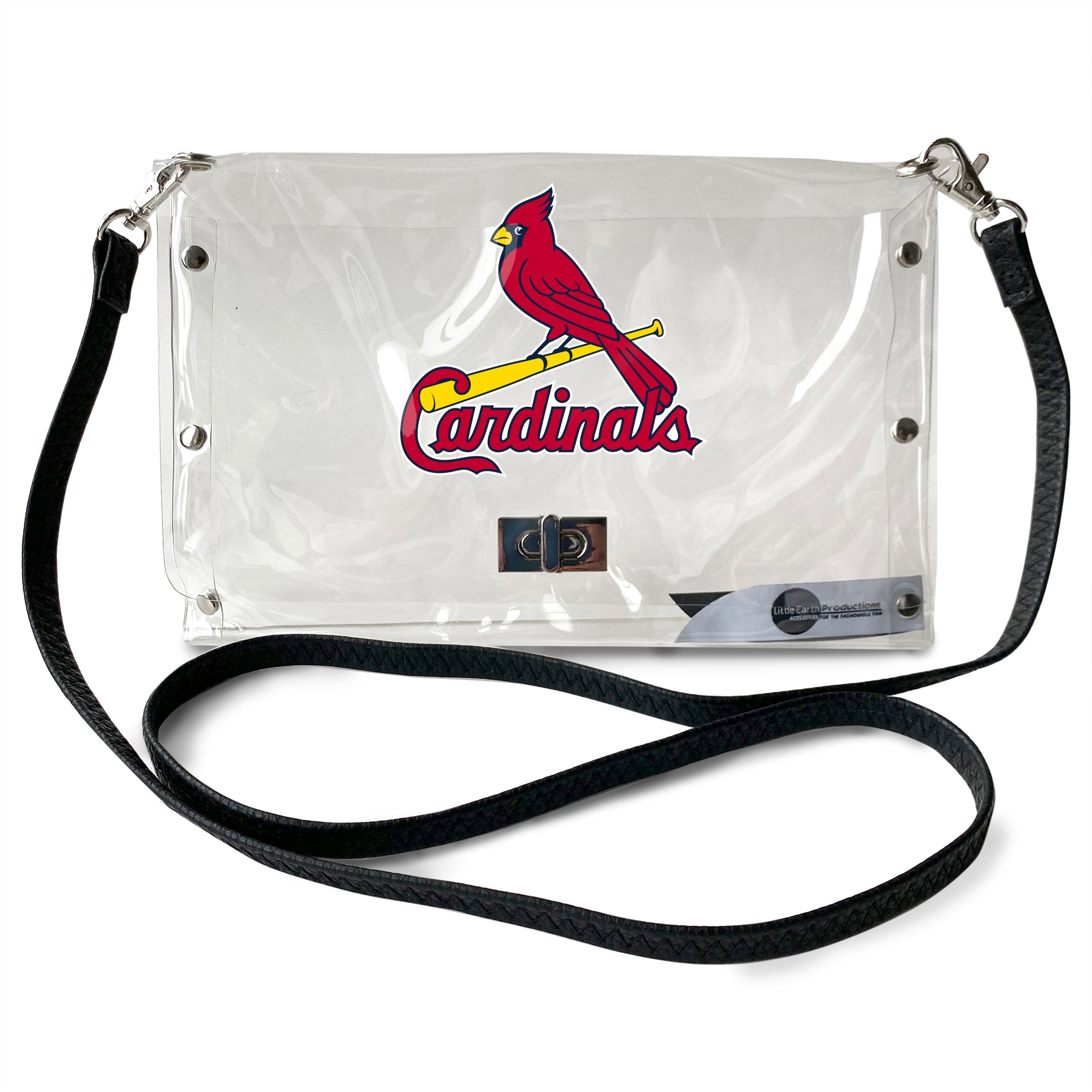 St. Louis Cardinals Clear Envelope Purse Strap