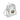 NCAA Iowa Hawkeyes Clear Mini Backpack with 3D Logo