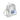 NCAA North Carolina Tar Heels Clear Mini Backpack with 3D Logo