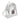 NCAA South Carolina Fighting Gamecocks Clear Mini Backpack with 3D Logo