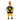 University of Iowa Rubber Chicken Pet Toy