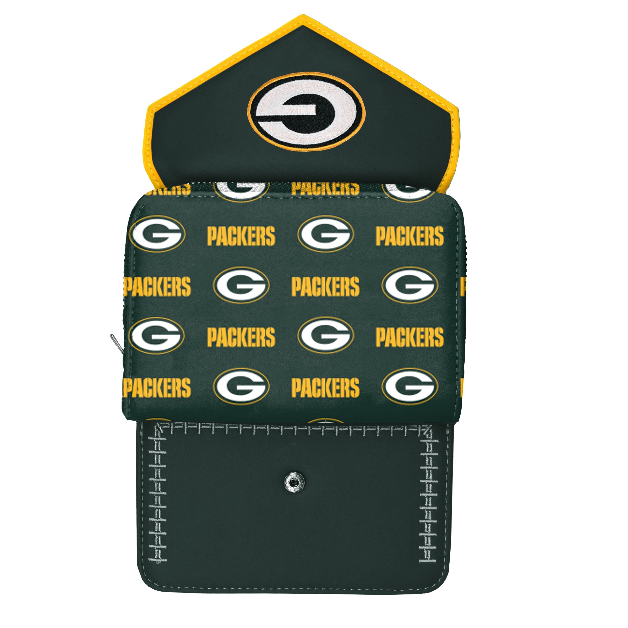 Packers Ridge Wallet Green Bay Packers Team Stitched Wallet – Little Earth Productions