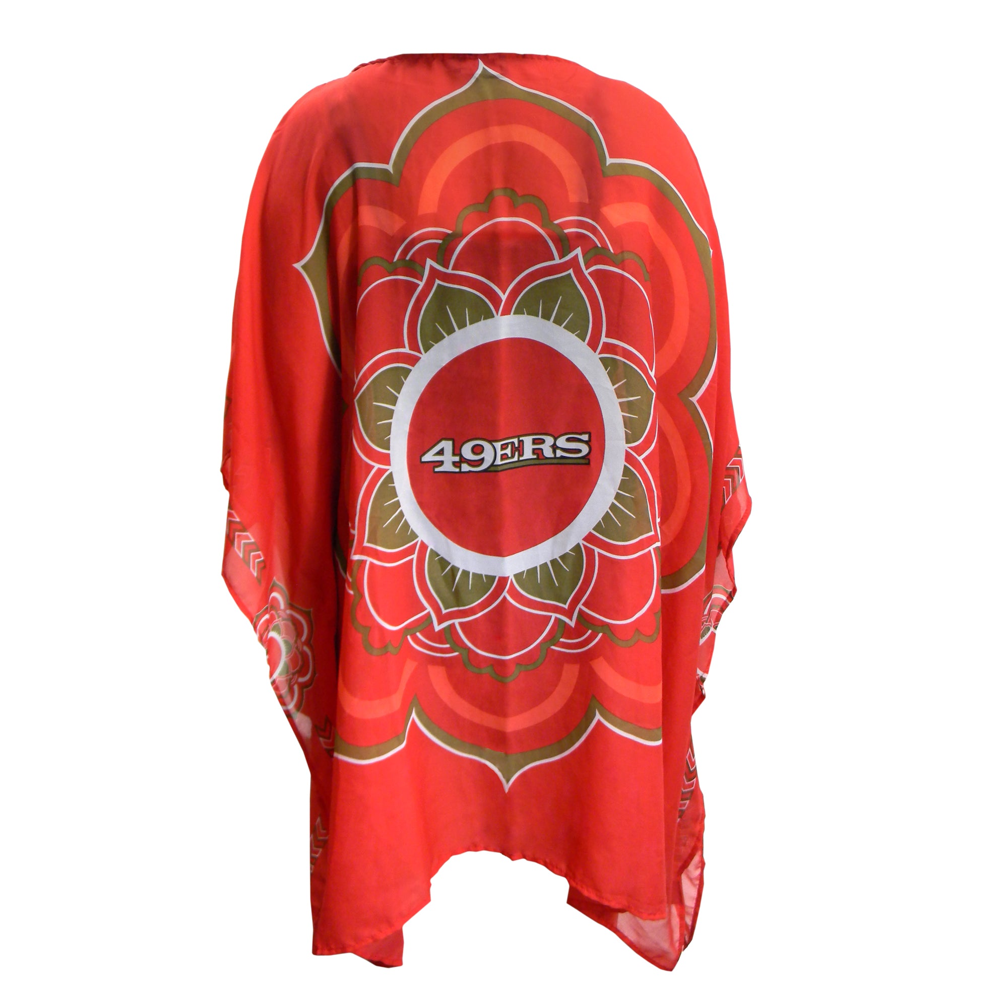 Officially Licensed NFL Flower Caftan - Buffalo Bills