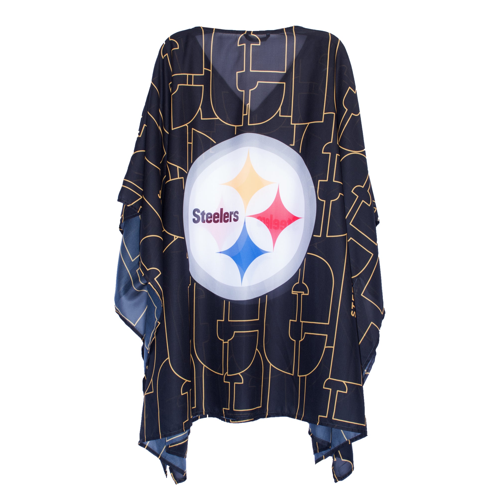 Pittsburgh Steelers Women's Peace Flower Caftan