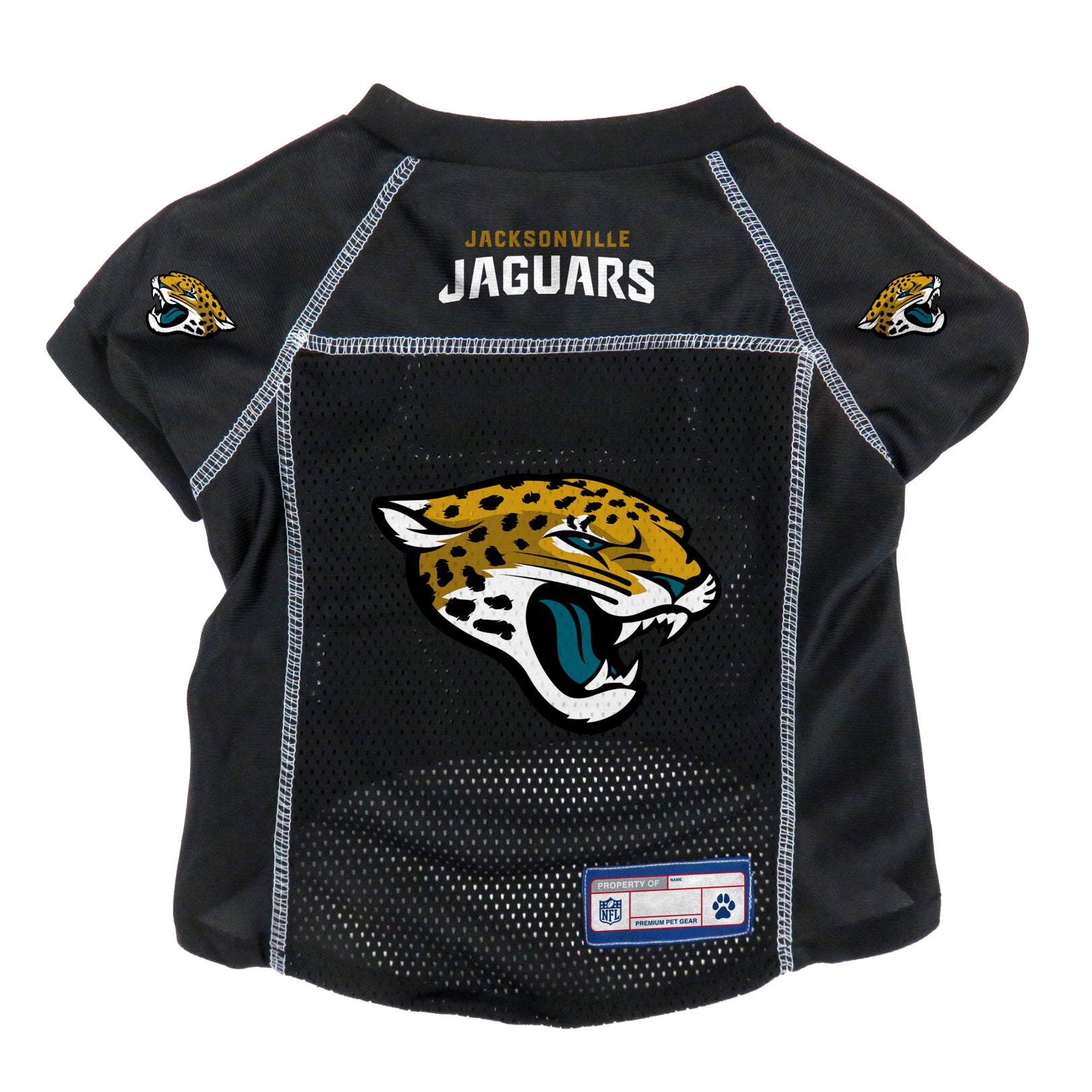 Jacksonville Jaguars Pet Jersey Size XL