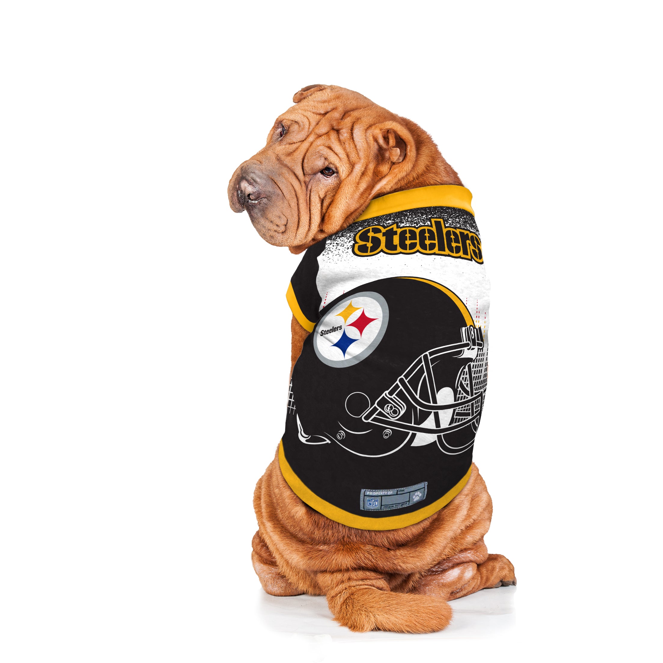 Little Earth Pittsburgh Steelers Dog Puffer V