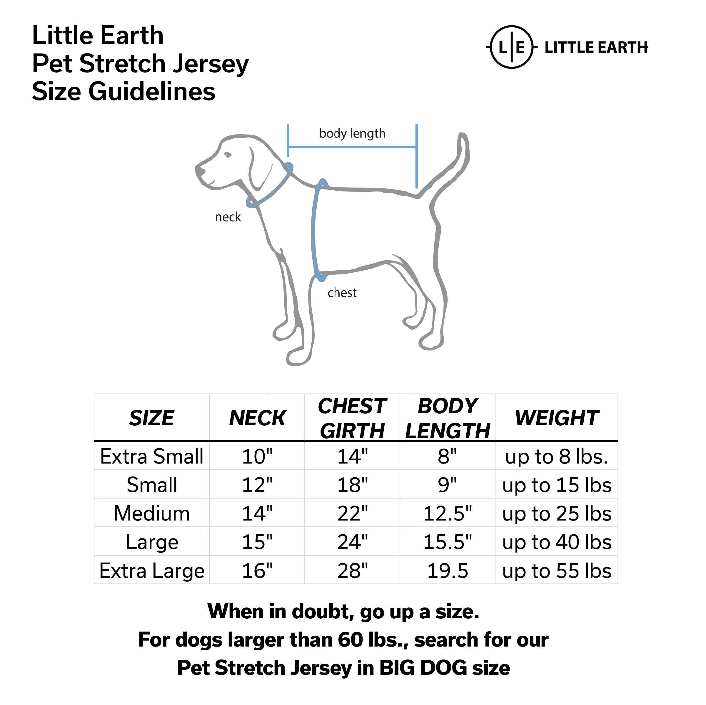 Little Earth Edmonton Oilers Navy Pet Stretch Jersey Size: Small
