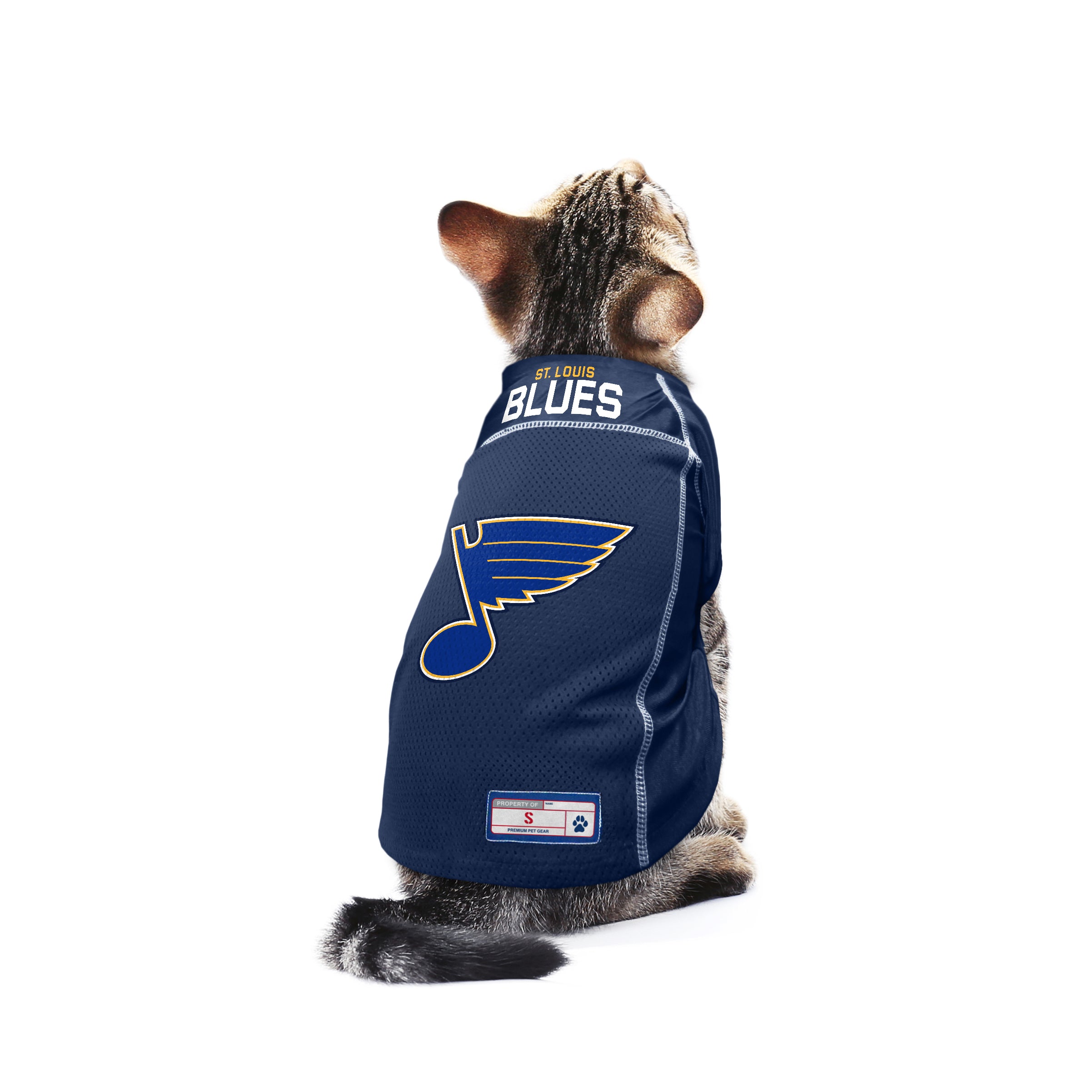 Pets First NHL St.Louis Blues Mesh Jersey for Dogs and Cats