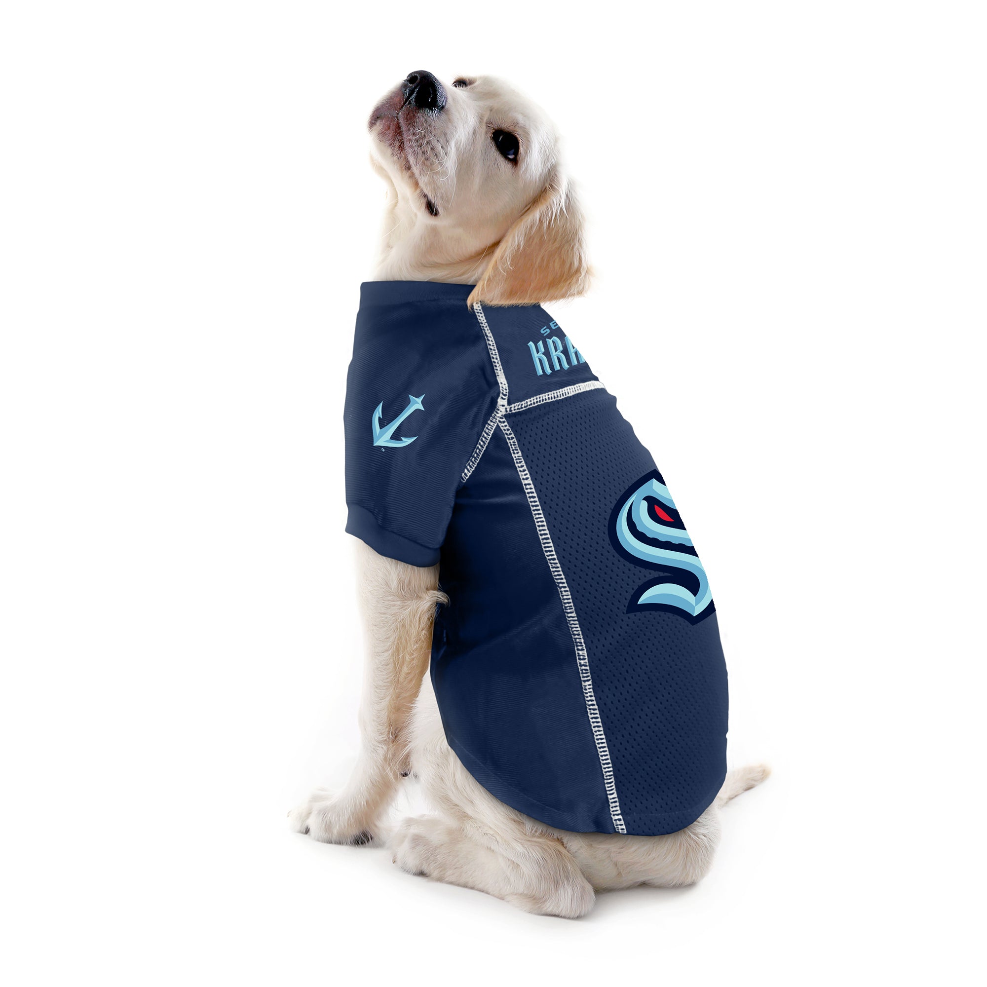  Pets First Dog TEE Shirt; NHL Seattle Kraken PET T-Shirt for  Dogs & Cats, Size: Small. Wrinkle-Free, Soft & Comfortable, Durable &  Washable WAM Shirt Dress Outfit for Your Cute