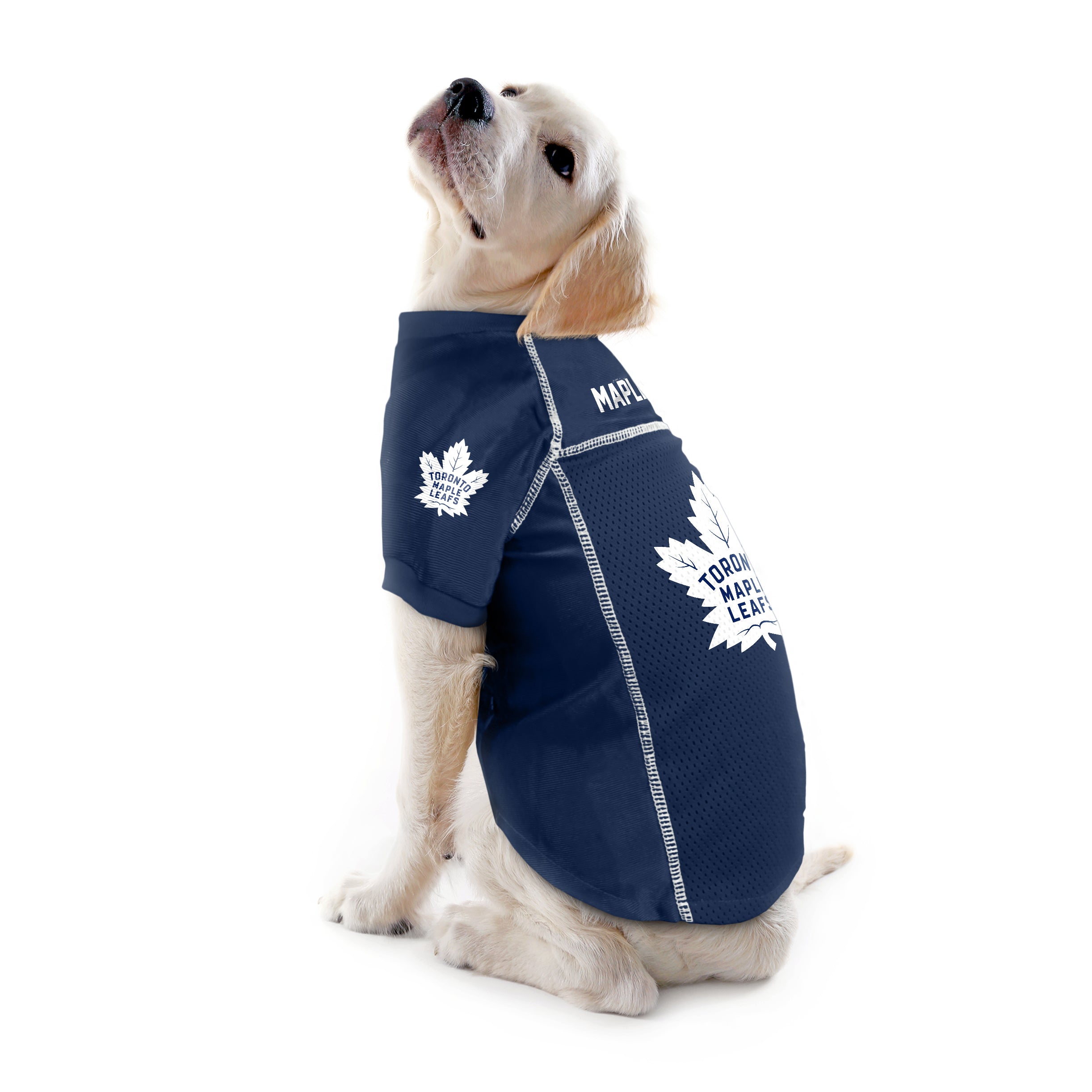 Pets First NHL Toronto Maple Leafs Mesh Jersey for Dogs and Cats