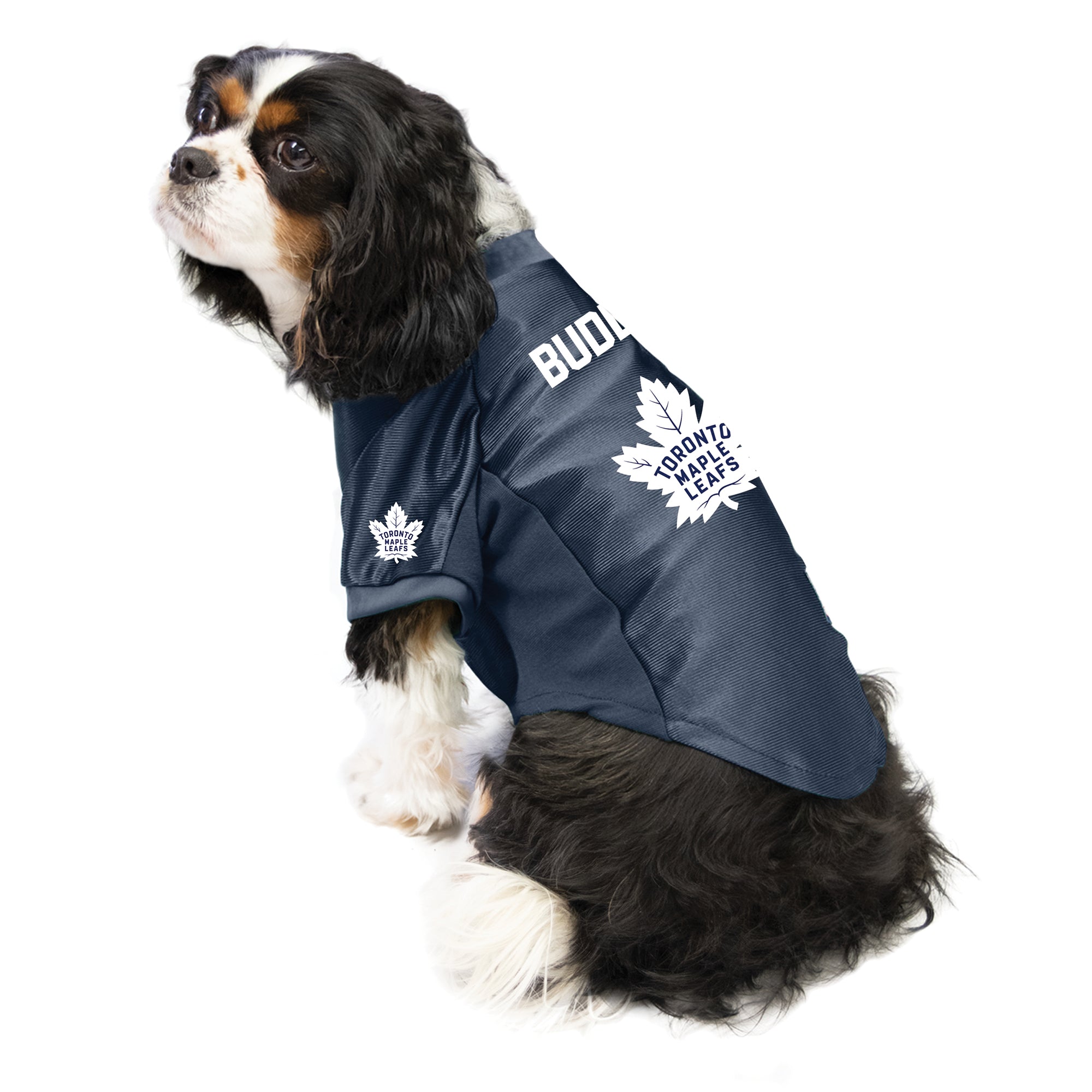 PETS FIRST NHL Hockey Dog & Cat Jersey, Toronto Maple Leafs, X