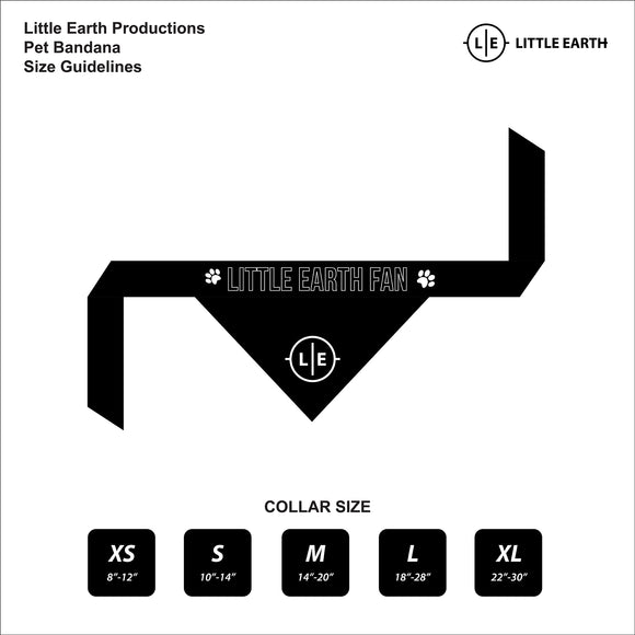 Pet Bandana Size Chart